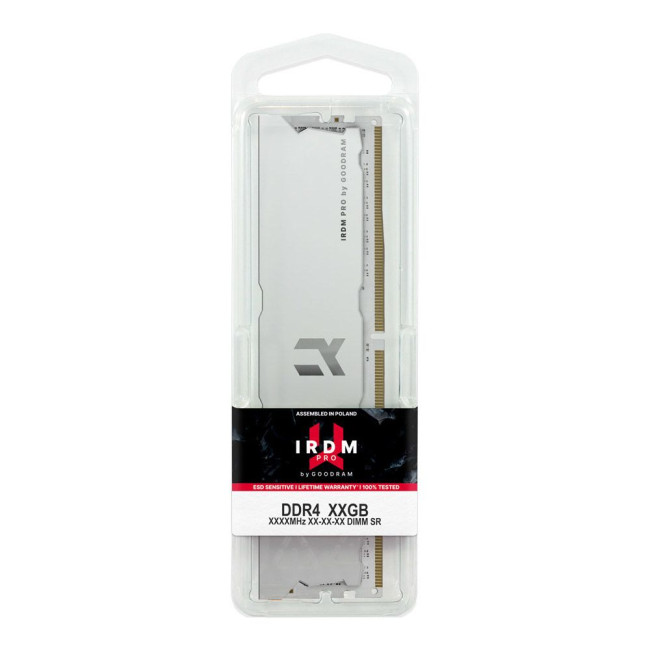 модуль пам'яті 8Gb DDR4 3600MHz IRDM PRO White GOODRAM IRP-W3600D4V64L18S/8G