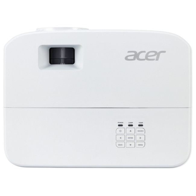 проектор P1257i (DLP, XGA, 4500Lm, 20000:1,1.51-1.97, 5/10/15, 10W, HDMI, USB, RCA, RS232, сумка, 2. ACER P1257i (MR.JUR11.001)