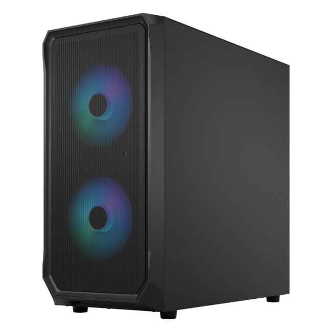 Корпус ATX без БЖ, чорний, скло Focus 2 RGB Blck TG Clear Tint FRACTAL DESIGN Focus 2 RGB Blck TG Clear Tint (FD-C-FOC2A-03)