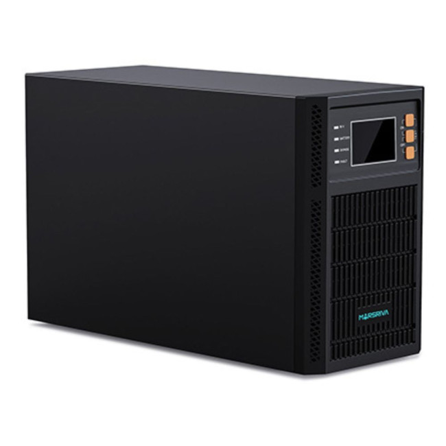 Джерело безперебійного живлення для комп'ютера  Marsriva MR-US1KSmart Online UPS, 1kVA, with 2*12V/7 MARSRIVA MR-US1K