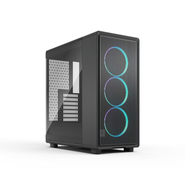 Корпус ATX без БЖ, RGB, чорний, скло Epoch Black TG RGB Light tint FRACTAL DESIGN Epoch Black TG RGB Light tint (FD-C-EPO1A-04)