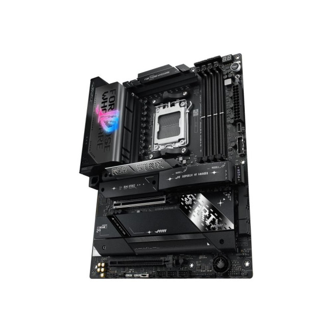 материнська плата sAM5 4DDR5/HDMI/2USB4/2PCIe/5M.2/4SATA/LAN5Gb ASUS ROG STRIX X870E-E GAMING WIFI