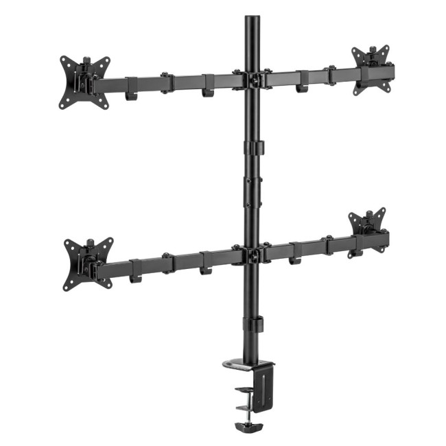 Кронштейн Brateck LDT66-C048 для 4-х моніторів, 17