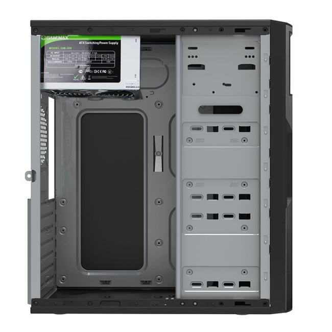 Корпус ATX з блоком живлення GM-500 GAMEMAX ET-211-500W
