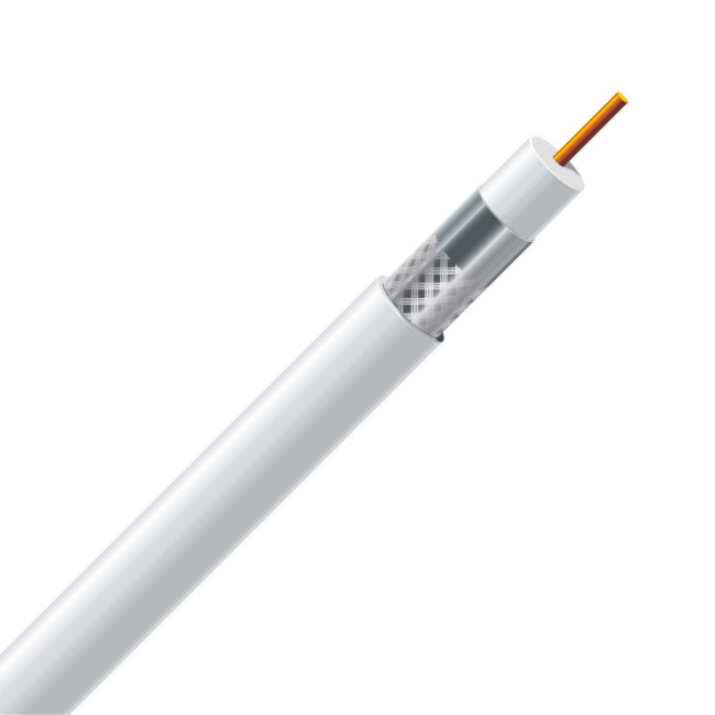 Кабель RG 6 Coaxial Cable (100м пакунок) ZZKM 72575