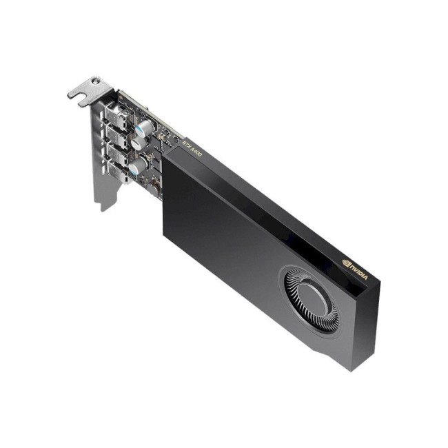 Відеокарта NVIDIA QUADRO  PNY NVIDIA A400 Low Profile OEM Version PNY NVIDIA А400 4GB 4mDP (VCNRTXA400-SB)