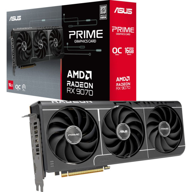 Відеокарта ASUS AMD PRIME-RX9070-O16G-EVO ASUS PRIME-RX9070-O16G-EVO