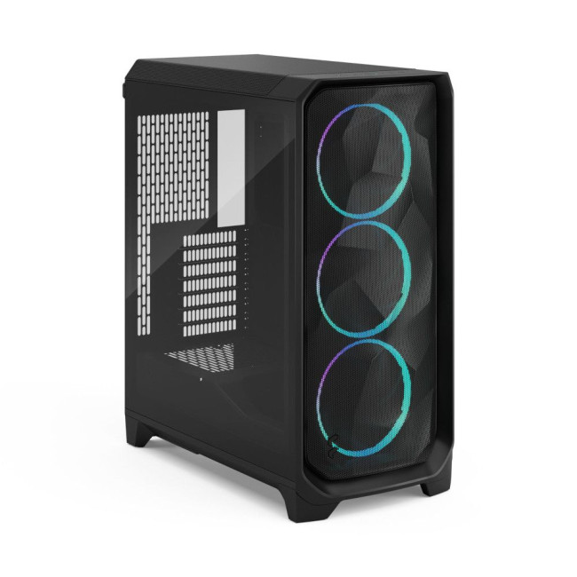 Корпус E-ATX (до 277 мм) без БЖ, чорний, RGB, затемнене скло, Meshify 3 Black RGB TG Light Tint FRACTAL DESIGN Meshify 3 Black RGB TG LT (FD-C-MES3A-06)