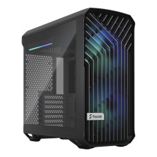 Корпус E-ATX (до 274 мм) без БЖ, чорний, скло Torrent Compact RGB Black TG FRACTAL DESIGN Torrent Compact RGB Black TG (FD-C-TOR1C-02)