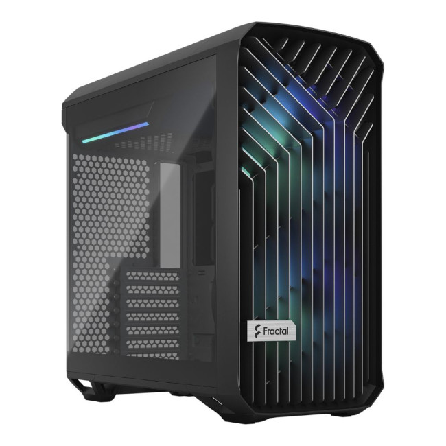 Корпус E-ATX (до 274 мм) без БЖ, чорний, скло Torrent Compact RGB Black TG FRACTAL DESIGN Torrent Compact RGB Black TG (FD-C-TOR1C-02)