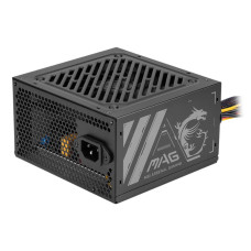 Блок живлення MSI ATX 500W MAG A500N-H, EU, 500W, Non-Modular, Active PFC,200-240V,Color Box MSI MAG A500N-H