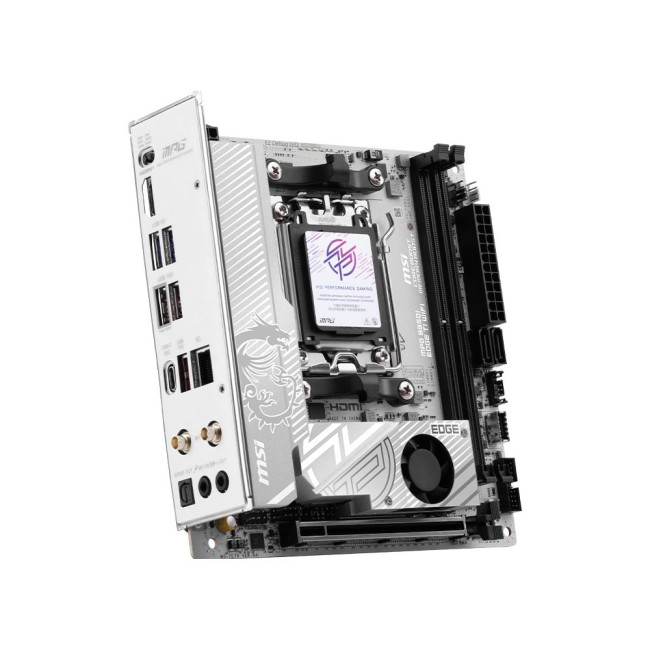 материнська плата sAM5/2DDR5/HDMI/2PCIe/3M.2/2SATA/LAN5Gb MSI MPG B850I EDGE TI WIFI