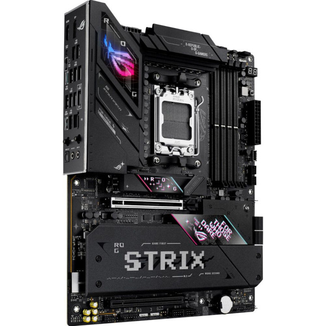 материнська плата sAM5/4DDR5/HDMI/DP/USB4/2PCIe/5M.2/4SATA/LAN5Gb ASUS ROG STRIX B850-E GAMING WIFI