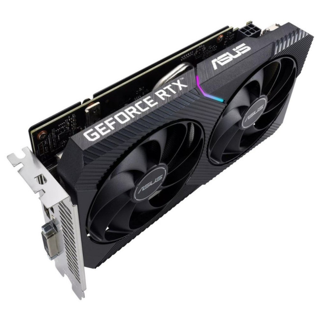Відеокарта NVIDIA RTX 3050/DUAL/OC/V2/8GB/GDDR6 ASUS DUAL-RTX3050-O8G-V2