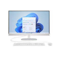 моноблок 27FI/U7-155U/16GB DDR5/512/UMA/DOS/FHD Cam/WK/WM/Shell White HP All-in-One 27-cr1004ua PC (A45E3EA)