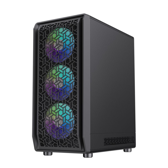 Корпус Micro ATX без блока живлення , загартоване  склоMicro Gaming Mini Tower    M-ATX(200mm), ITX GAMEMAX Forge MB