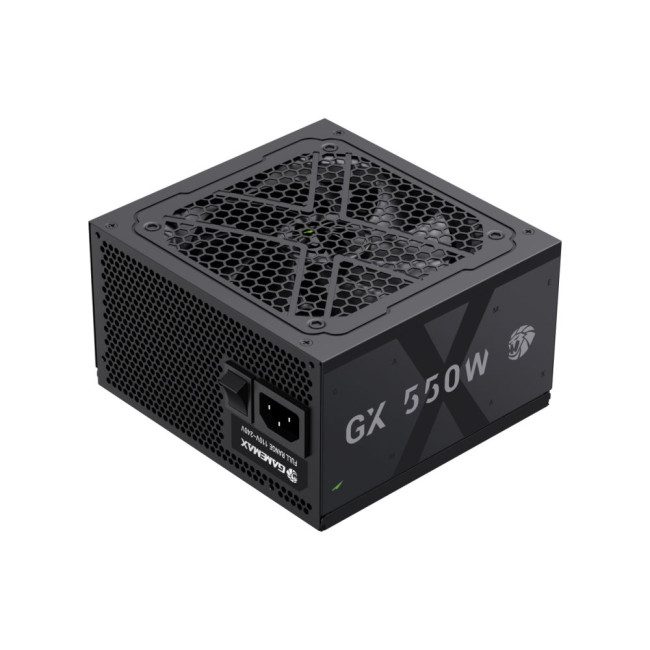 Блок живлення ATX 550W, 80+ Gold, 120mm Ultra Silent Fan, modular OVP / UVP/ SIP / OCP/ OLP/ OPP/ SC GAMEMAX GX 550GF