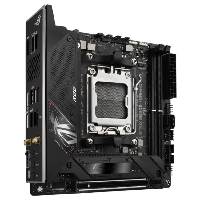 материнська плата sAM5/2DDR5/HDMI/Type-C/1PCIe/2M.2/2SATA/LAN2.5Gb ASUS ROG STRIX B650E-I GAMING WIFI