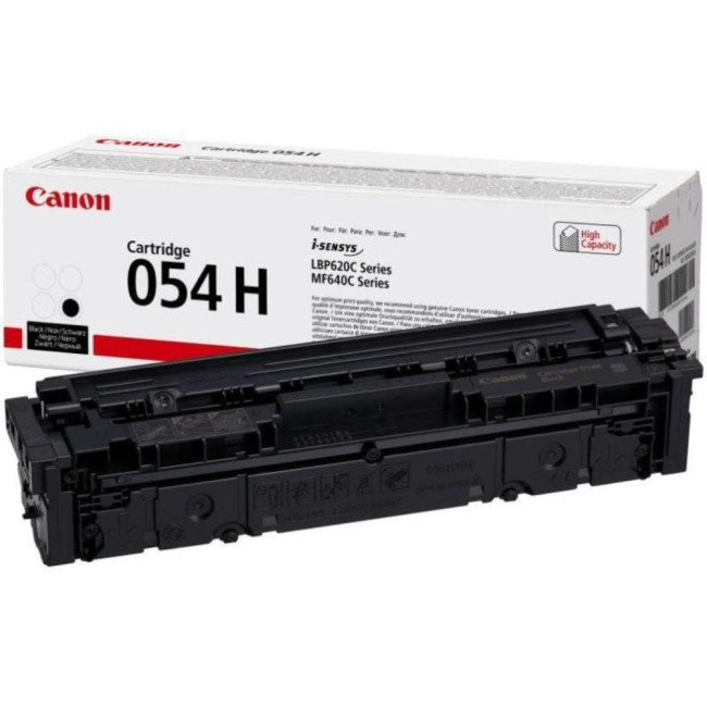 Картридж чорний підвищений CANON Cartridge 054H Black(3.1K) (3028C002AA)