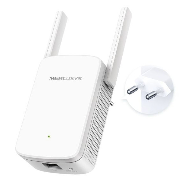 Підсилювач бездротового сигналу AC1200Dual Band Wi-Fi Range Extender, WPS button, 1 x 10/100M port, MERCUSYS ME30