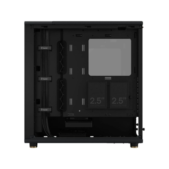 Корпус ATX без БЖ, чорний, скло North Charcoal Black TG Dark FRACTAL DESIGN North Charcoal Black TG Dark (FD-C-NOR1C-02)