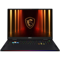 ноутбук 18_4KI/U9-285HX/64/2TB SSD/RTX 5090 24GB/W11H/BL/Core Black MSI Raider 18 HX AI A2XWJG-404UA (9S7-182462-404)