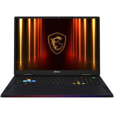 ноутбук 18_4KI/U9-285HX/64/2TB SSD/RTX 5090 24GB/W11H/BL/Core Black MSI Raider 18 HX AI A2XWJG-404UA (9S7-182462-404)