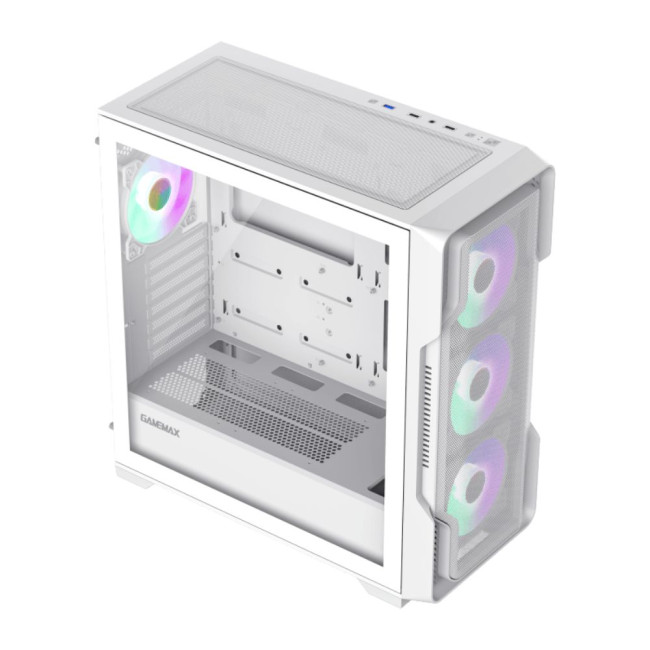 Корпус Tower E-ATX без блока живлення , закалене скло GAMEMAX Siege WT
