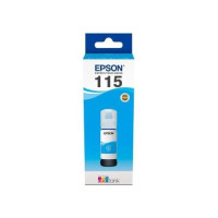 Картридж синій EPSON 115 EcoTank Cyan ink bottle (C13T07D24A)