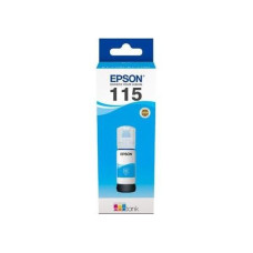 Картридж синій EPSON 115 EcoTank Cyan ink bottle (C13T07D24A)