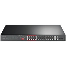 Комутатор некерований PoE 24 порти 10/100 Мбіт/c TP-LINK TL-SL1226P