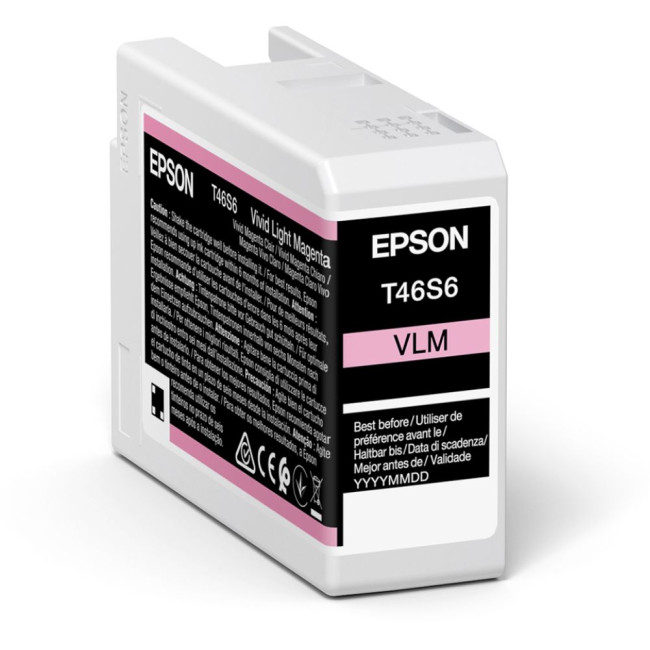 Картридж стуменевий яскраво світло малиновий для SC-P700 EPSON Vivid Light Magenta T46S6 25ml (C13T46S60N)