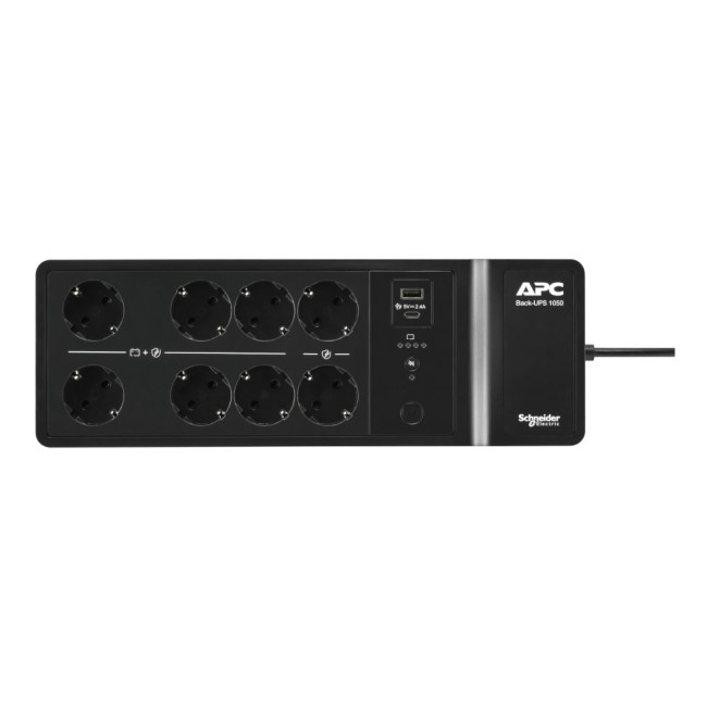 ДБЖ Back-UPS 600W/1050VA,Standby,Schuko,USB Type-C and A charging ports APC BE1050G2-GR
