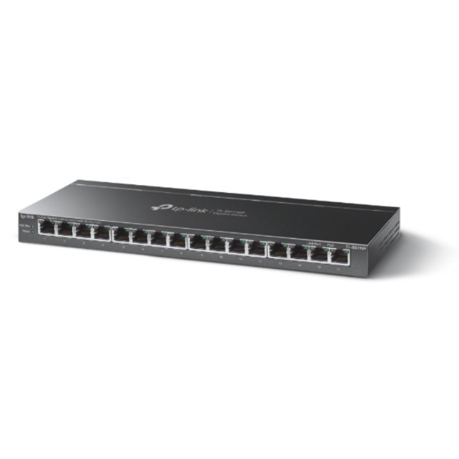 Комутатор 16-портовий гігабітний настільний  із PoE+ TP-Link, TL-SG116P TP-LINK TL-SG116P