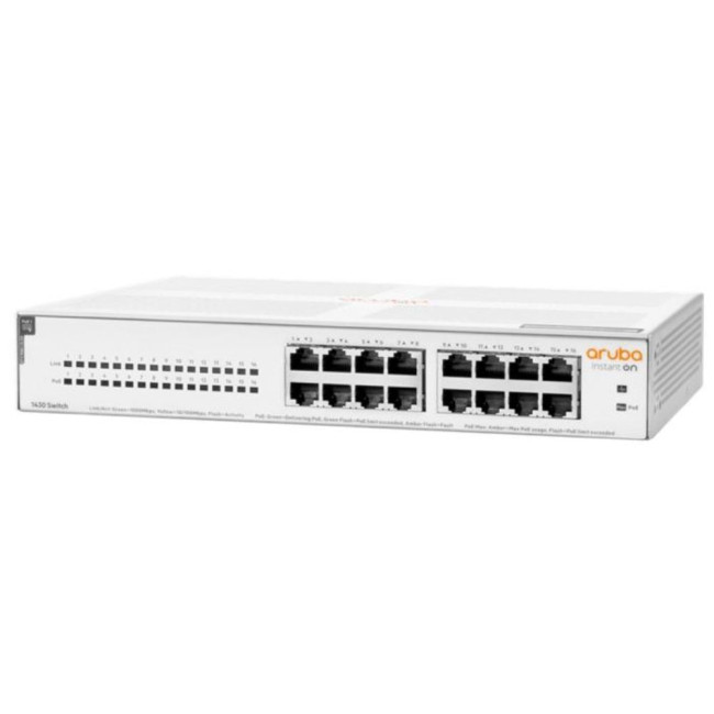 Комутатор Aruba Instant On 1430 16G CL4 PoE 124W Switch HPE R8R48A