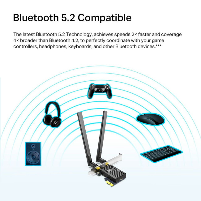 Бездротовий мережевий PCI-E адаптер TP-Link, Arche r TX20E TP-LINK Archer TX20E