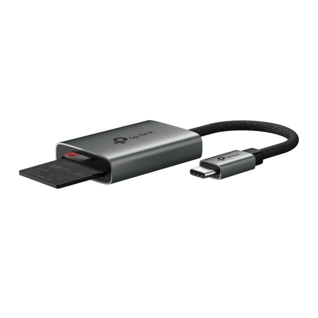 Зчитувач карт пам'яті SD та microSD 3.0 з портом USB 3.0 Type-C TP-Link, UA430C TP-LINK UA430C