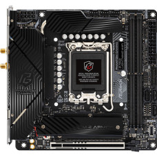 Mатеринська плата s1700 Intel B760 HDMI/DP 2xM.2 2xDDR5 2.5GbE LAN mini-ITX ASROCK B760I LIGHTNING WIFI