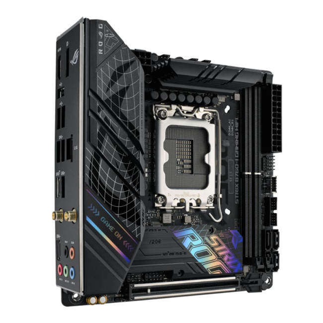 материнська плата s1700/2DDR5/HDMI/DP/1PCIe/4SATA/2M.2/LAN2.5Gb ASUS ROG STRIX B760-I GAMING WIFI