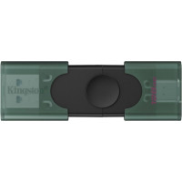 Флеш пам'ять 128GB USB-A + USB-C 3.2 Gen 1 DataTraveler DuoG2 KINGSTON DTDEG2/128GB