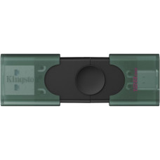 Флеш пам'ять 128GB USB-A + USB-C 3.2 Gen 1 DataTraveler DuoG2 KINGSTON DTDEG2/128GB