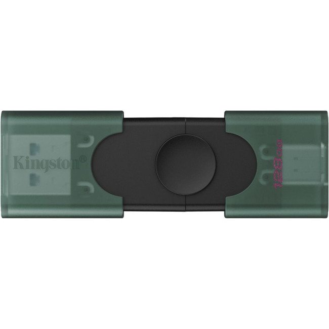 Флеш пам'ять 128GB USB-A + USB-C 3.2 Gen 1 DataTraveler DuoG2 KINGSTON DTDEG2/128GB