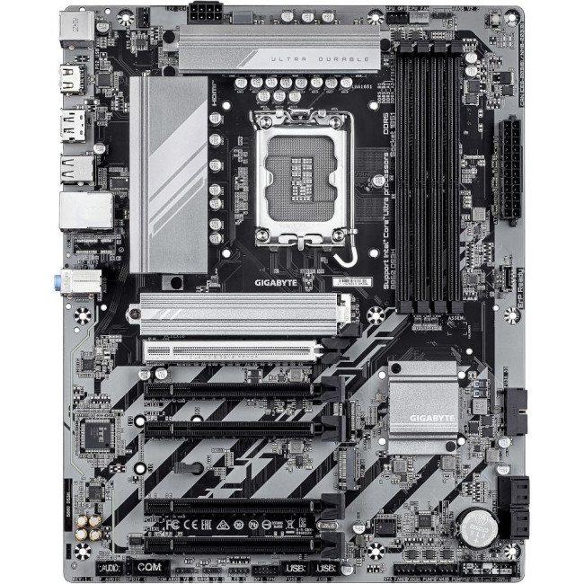 Mатеринська плата s1851 Intel B860 DP/HDMI 4xDDR5 2xM.2 2.5GbE LAN mATX GIGABYTE B860 DS3H