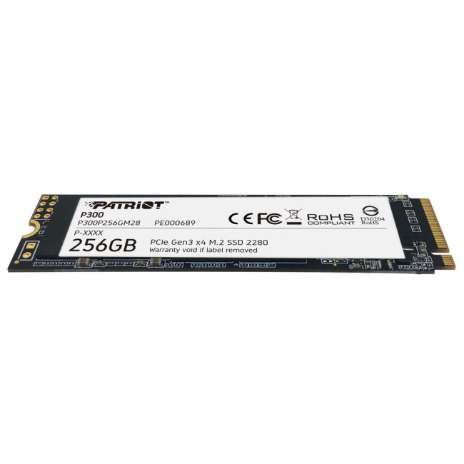 накопичувач M.2 256GB P300, NVMe 2280 PATRIOT P300P256GM28