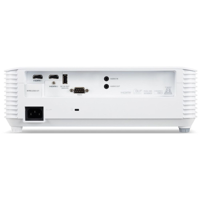 проектор H6546Ki (DLP, FHD, 5200Lm, 10000:1,1.48-1.62, 5/10/12, 3W, HDMI, USB, RS232,2.95kg, сумка) ACER H6546Ki (MR.JW011.002)