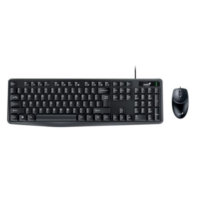 набiр миша+клавiатура дротовий USB Black UKR KM-170 GENIUS KM-170 (31330006409)