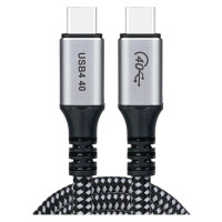 Аудіокабель Choetech USB-C 4 GEN 3 240 Вт 8K 1 м CHOETECH USB-C 4 G3 240W 8K 1m (XCC-1040)