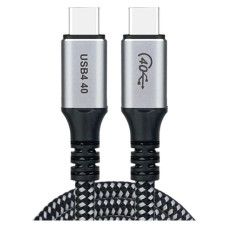 Аудіокабель Choetech USB-C 4 GEN 3 240 Вт 8K 1 м CHOETECH USB-C 4 G3 240W 8K 1m (XCC-1040)