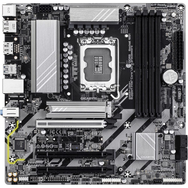 Mатеринська плата s1851 Intel B860 2xDP/HDMI  2xM.2 2.5GbE LAN mATX GIGABYTE B860M DS3H