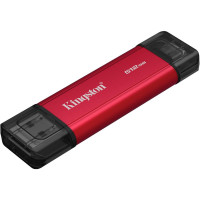 SSD накопичувач зовнішній 512GB Dual USB-A/C Portable SSD, Up to 1050MB/s USB 3.2 Gen 2 KINGSTON SPSD/512GB